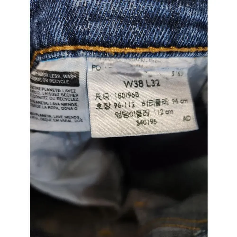 Levis 505 | Mens | Jeans | Size 38/32 - Picture 5 of 6